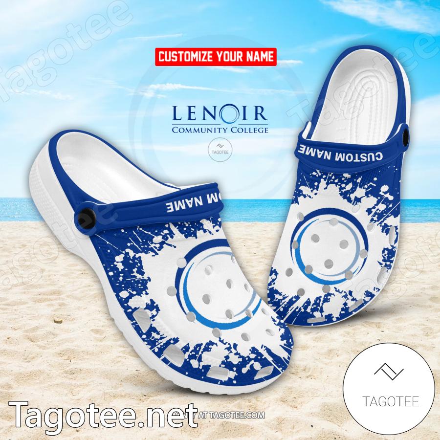 Lenoir Community College Crocs Clogs - EmonShop