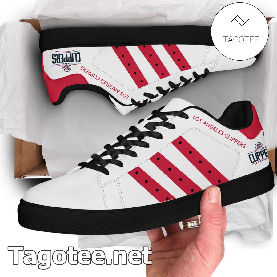 Los Angeles Clippers Logo Stan Smith Shoes - MiuShop a