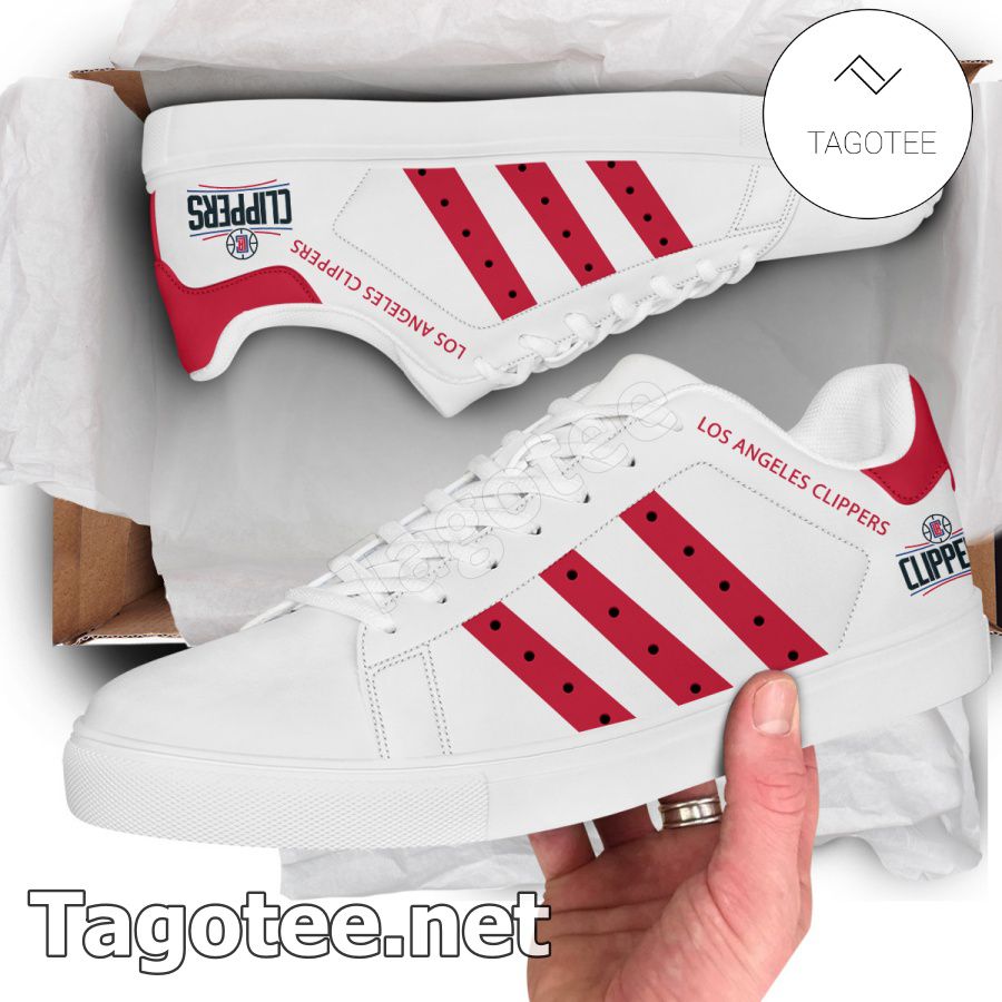 Los Angeles Clippers Logo Stan Smith Shoes - MiuShop