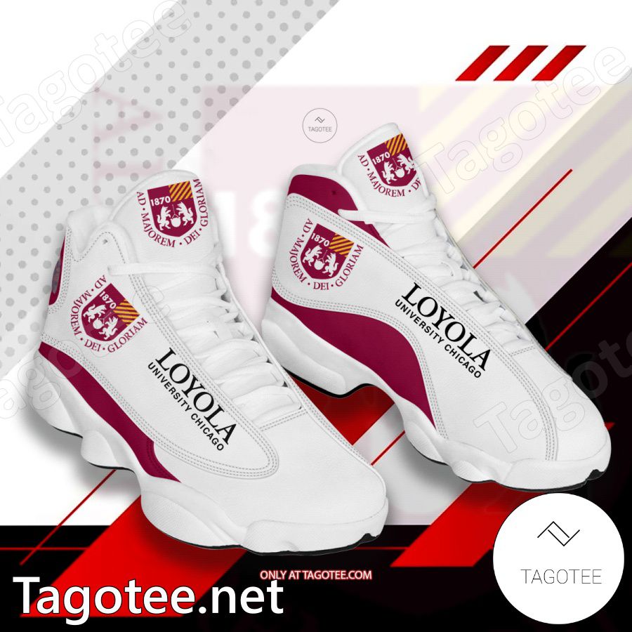 Loyola University Chicago Air Jordan 13 Shoes - BiShop a
