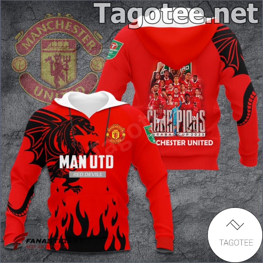 Manchester United Carabao Cup 2023 T-shirt, Hoodie