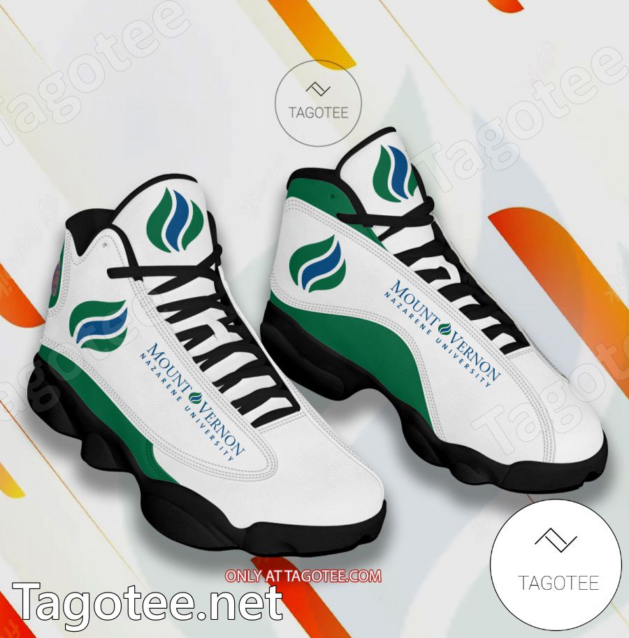 Mount Vernon Nazarene University Air Jordan 13 Shoes - EmonShop a