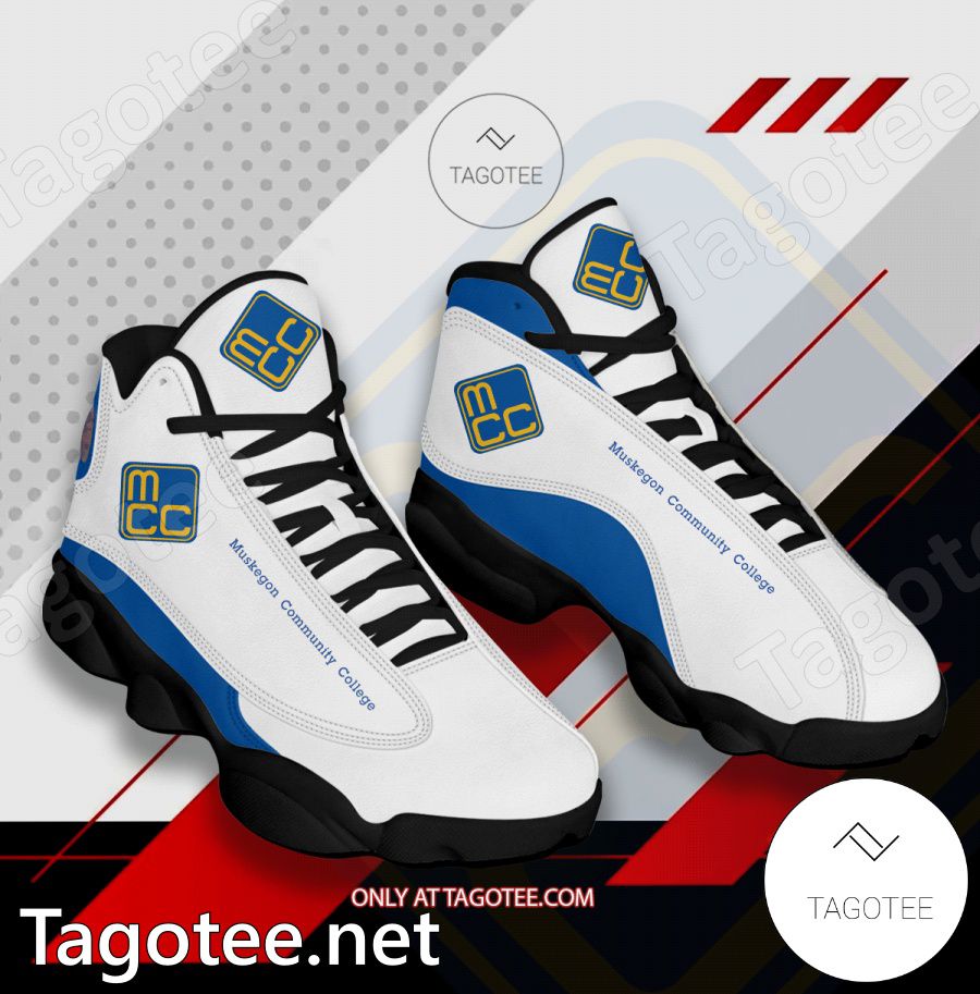 Muskegon Community College Air Jordan 13 Shoes - EmonShop a