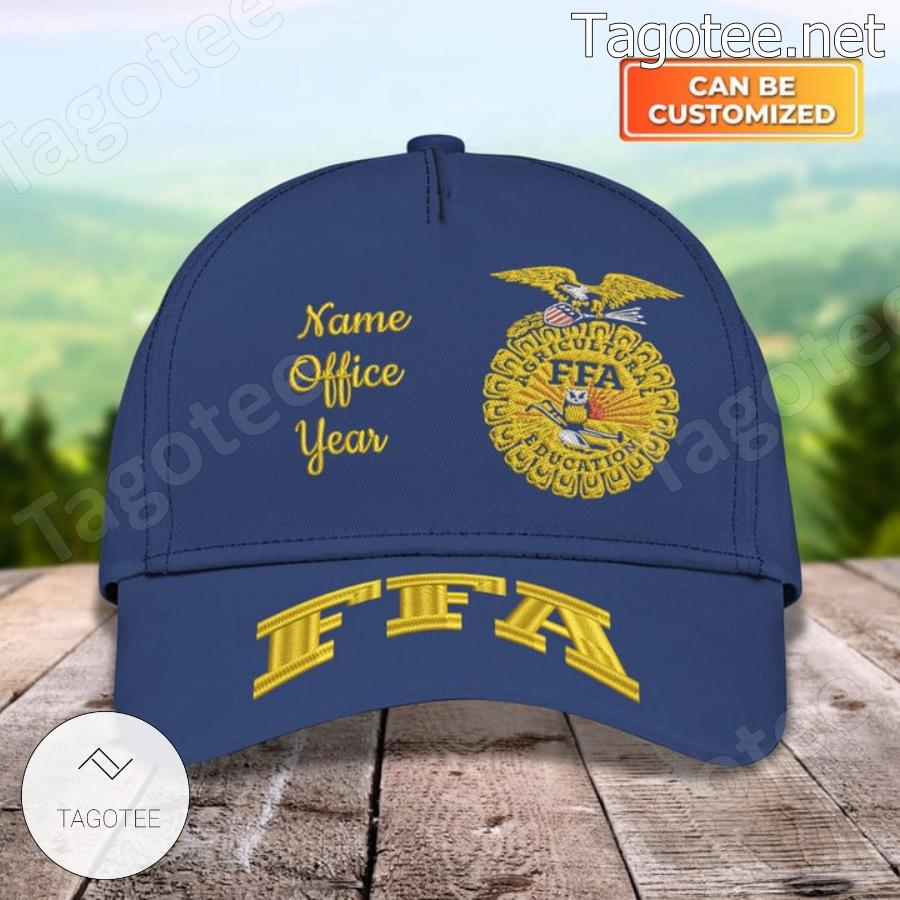National Ffa Personalized Name Office Year Cap