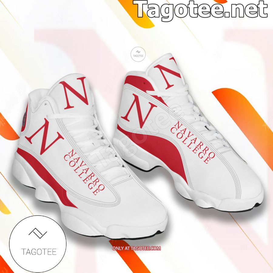 Navarro College Air Jordan 13 Shoes - BiShop a