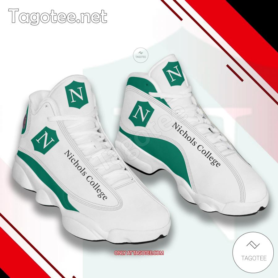 Nichols College Logo Air Jordan 13 Shoes - BiShop a