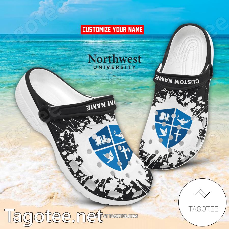 Northwest University Crocs Clogs - EmonShop