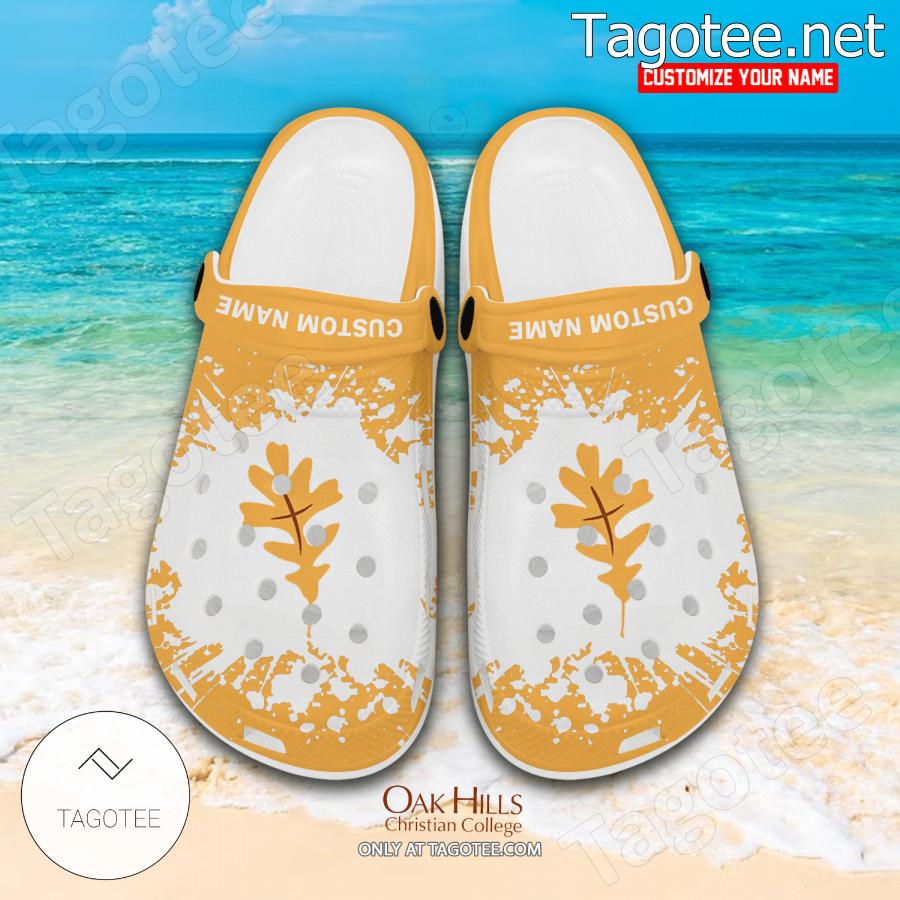 Oak Hills Christian College Crocs Clogs - BiShop a