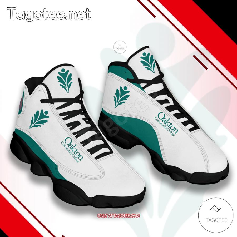 Oakton Community College Logo Air Jordan 13 Shoes - BiShop
