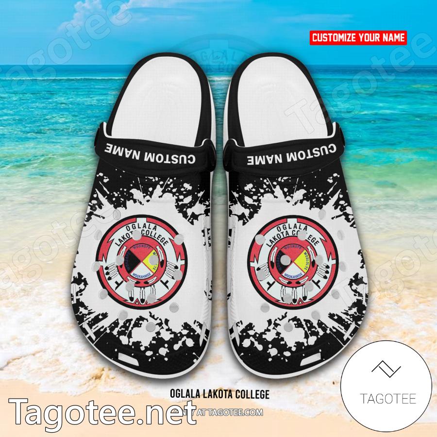 Oglala Lakota College Crocs Clogs - EmonShop a
