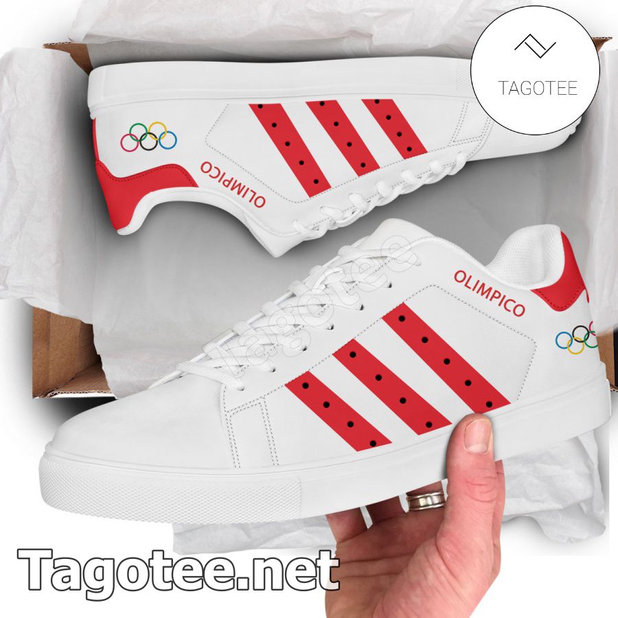 Olimpico Logo Stan Smith Shoes - MiuShop