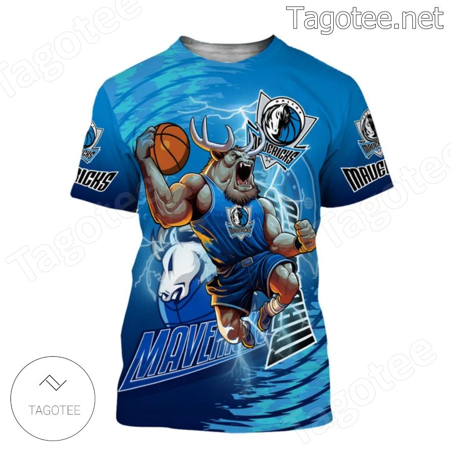 Personalized Dallas Mavericks Mascot Basketball Shirt - Tagotee