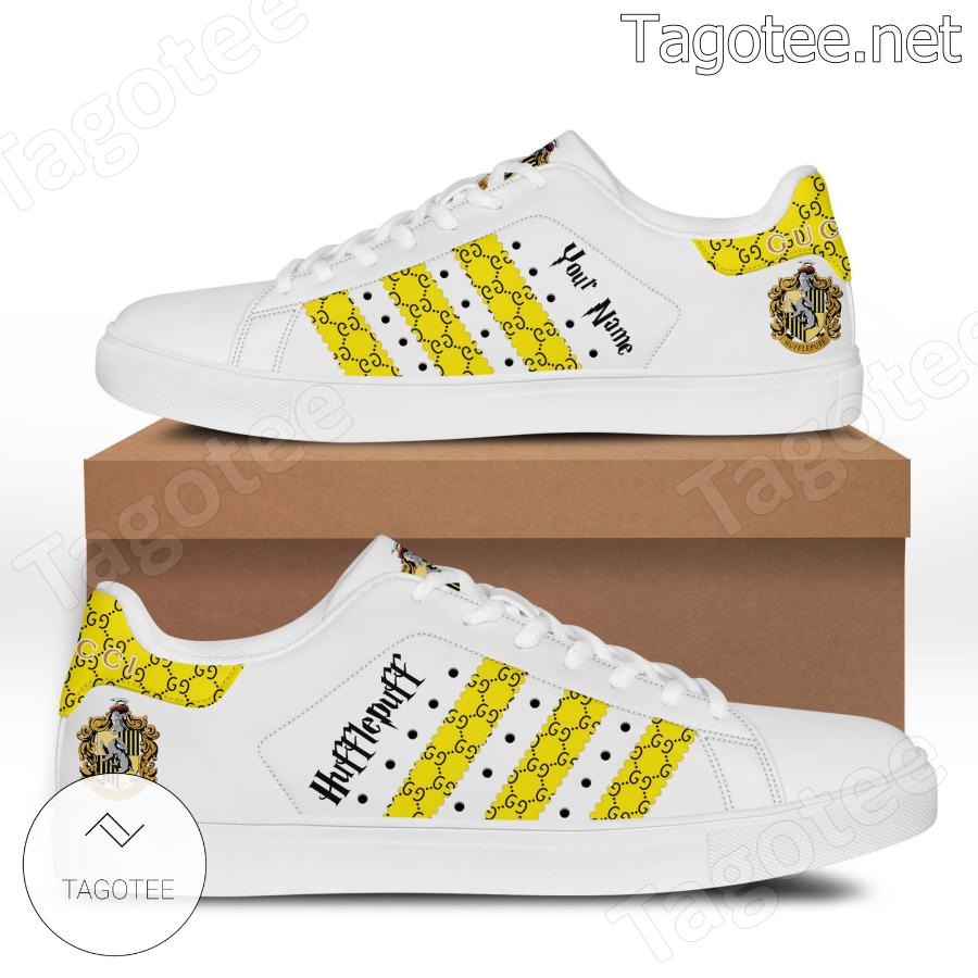 Personalized Hufflepuff Gucci Stan Smith Shoes