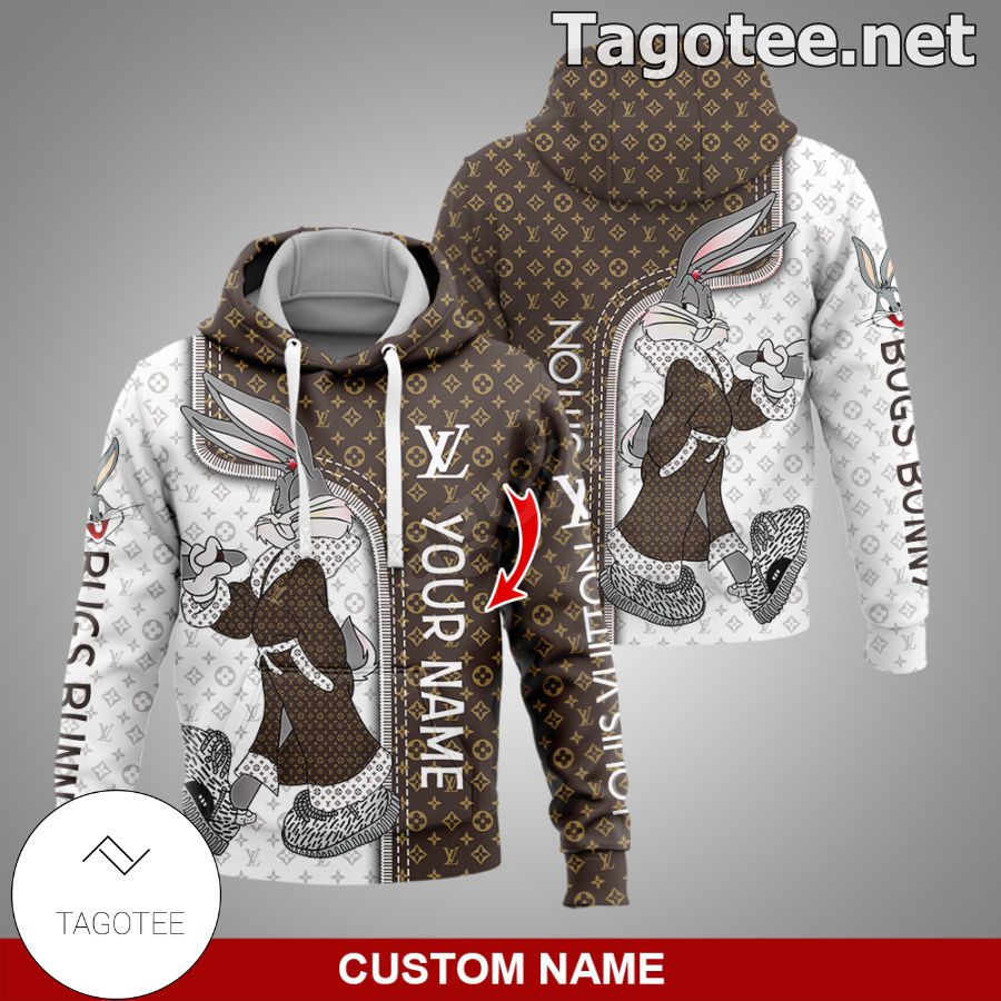 Personalized Louis Vuitton Monogram Bugs Bunny Hoodie, Pants a