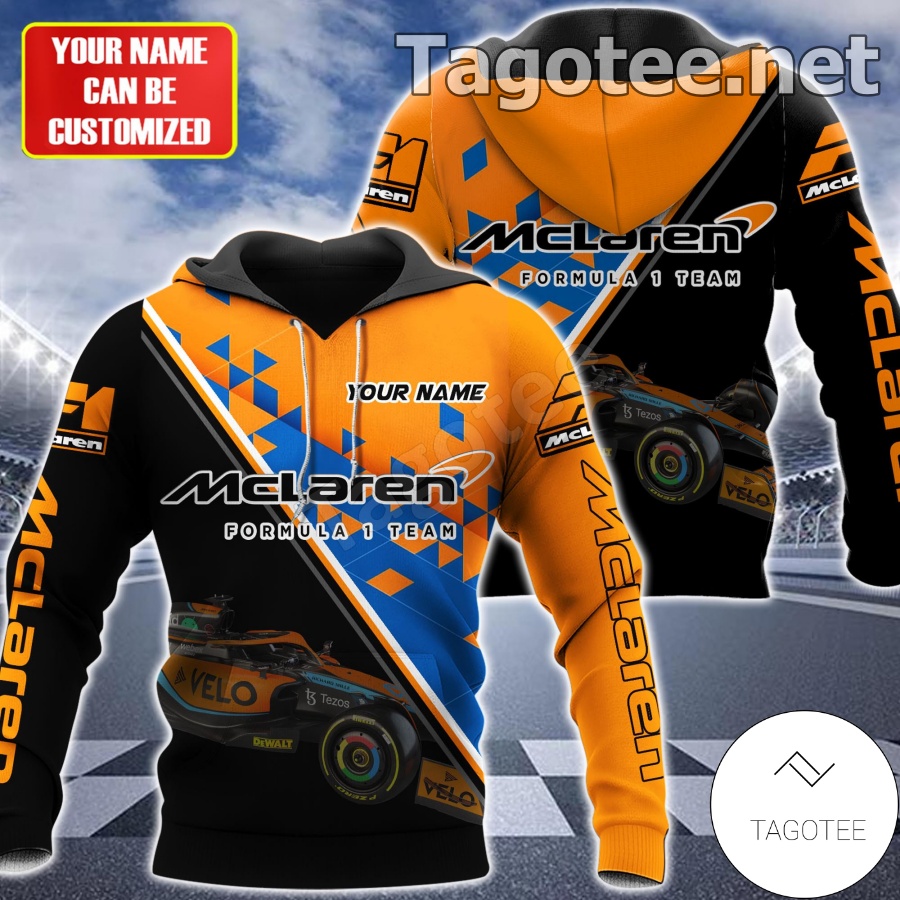 Personalized Mclaren Formula 1 Team Racing Hoodie Tagotee