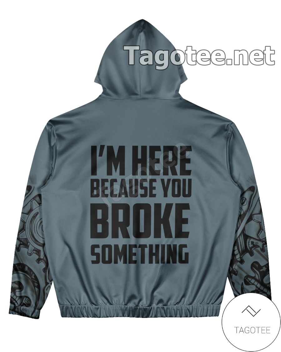 Personalized Mechanic Hoodie a