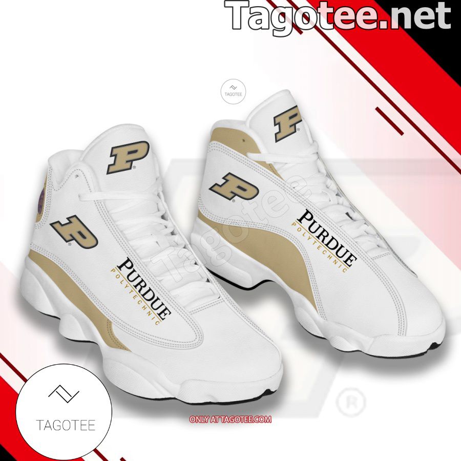 Purdue University - Purdue Polytechnic Air Jordan 13 Shoes - BiShop a