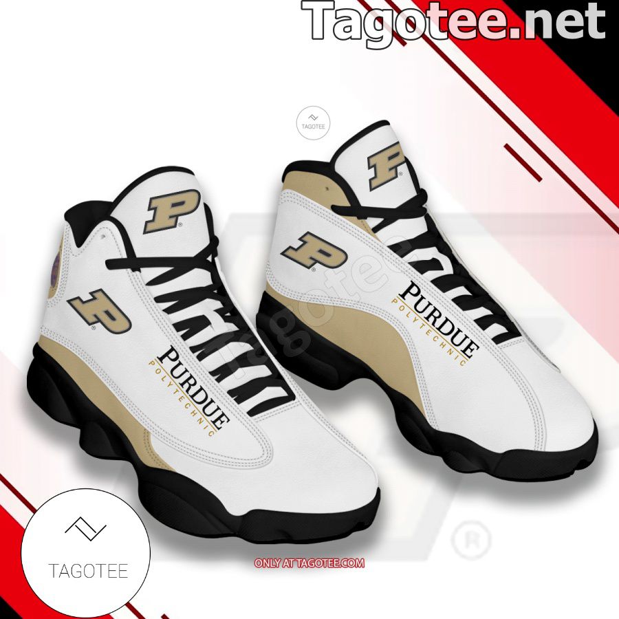 Purdue University - Purdue Polytechnic Air Jordan 13 Shoes - BiShop