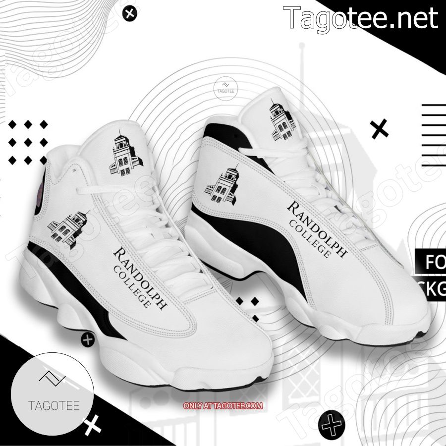 Randolph College Logo Air Jordan 13 Shoes - EmonShop a