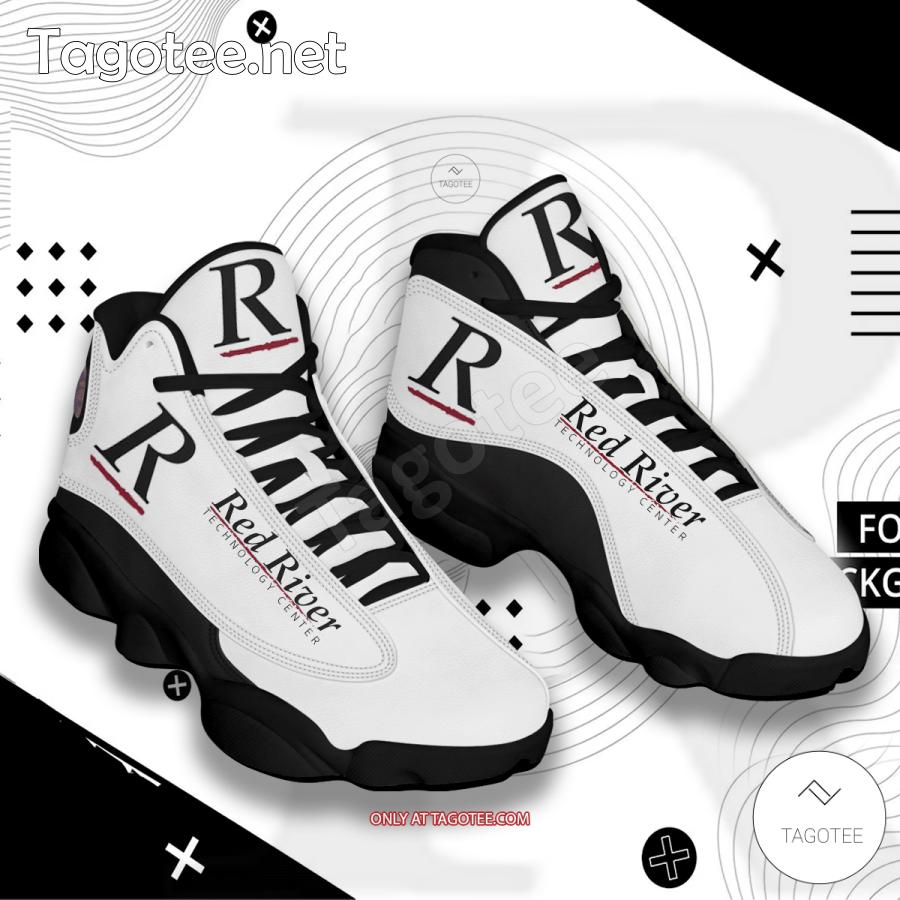 Red River Technology Center Logo Air Jordan 13 Shoes - BiShop