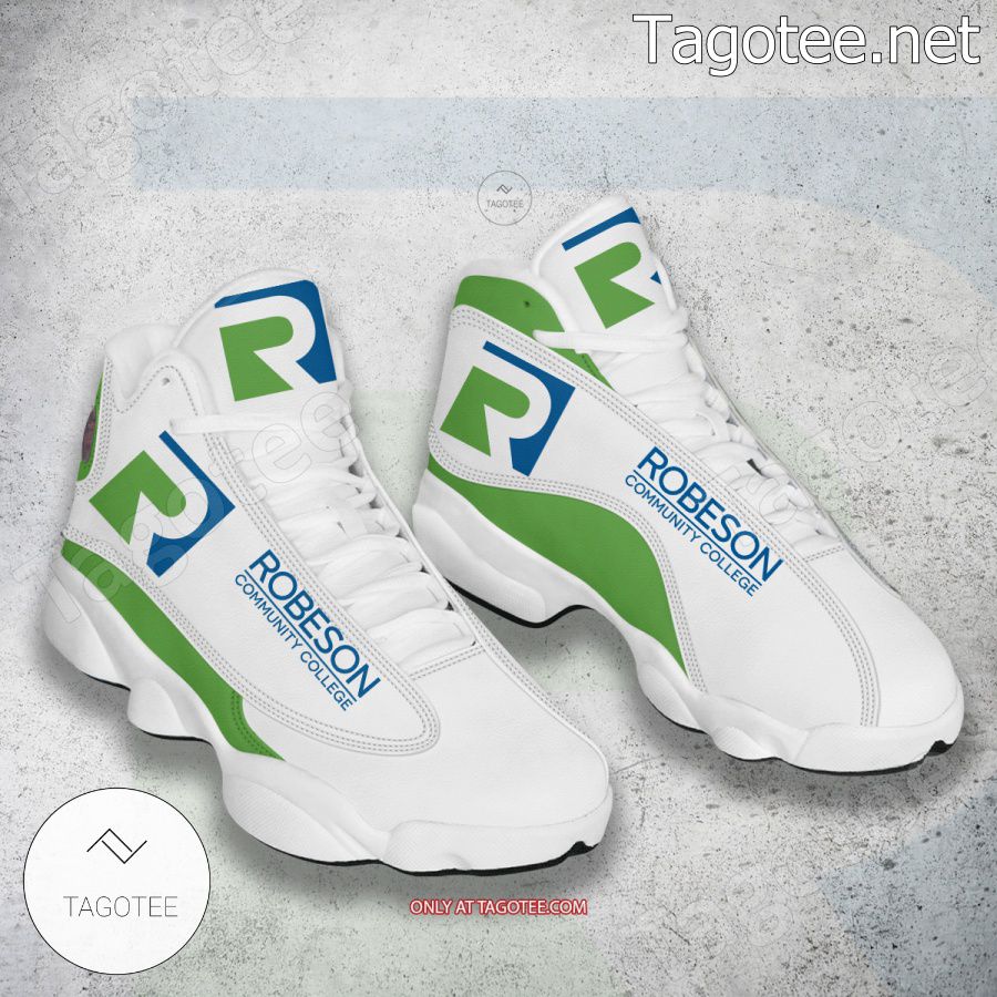 Robeson Community College Logo Air Jordan 13 Shoes - EmonShop a