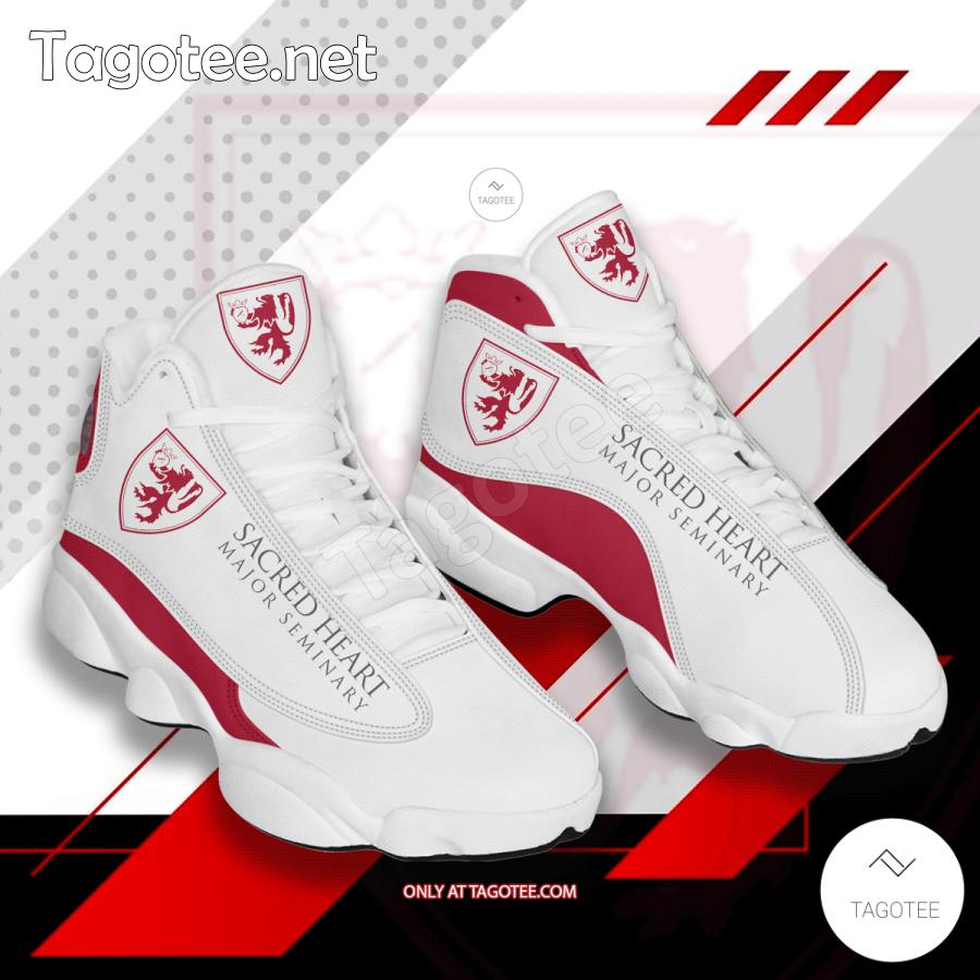Sacred Heart Major Seminary Logo Air Jordan 13 Shoes - BiShop a