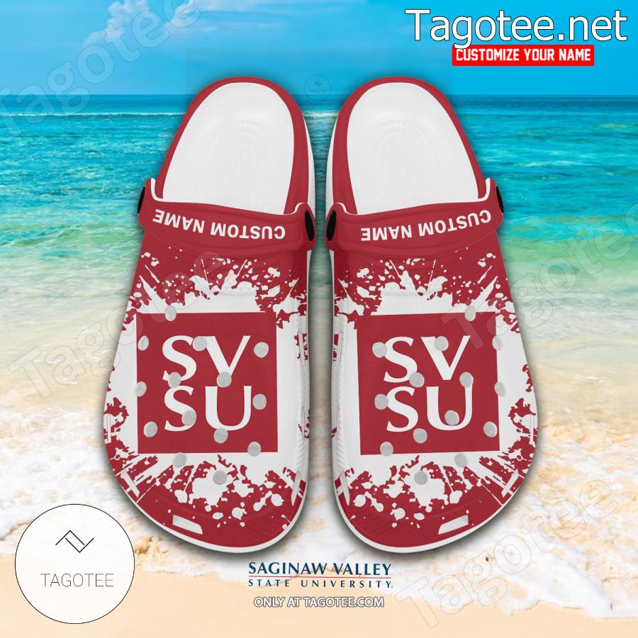 Saginaw Valley State University Crocs Clogs - BiShop a