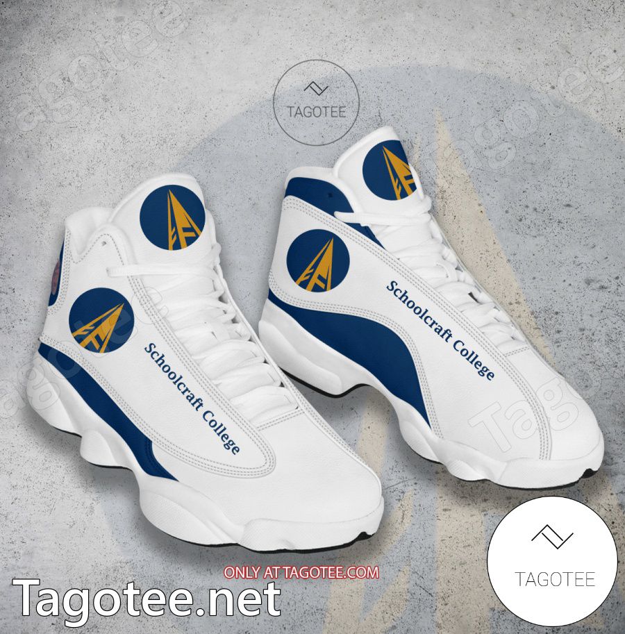 Schoolcraft College Air Jordan 13 Shoes - EmonShop
