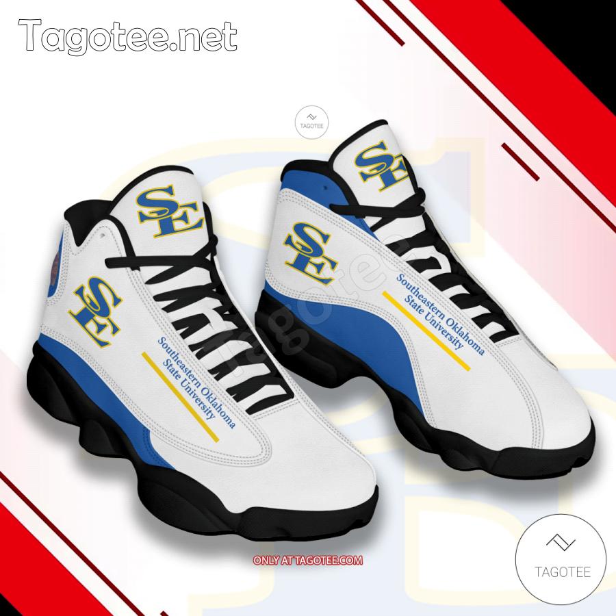 Southeastern Oklahoma State University Logo Air Jordan 13 Shoes - BiShop