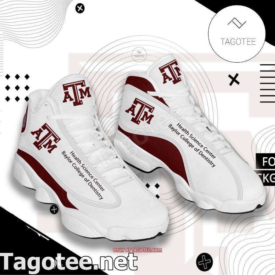 Texas A&M University Health Science Center Baylor College of Dentistry Air Jordan 13 Shoes - BiShop a