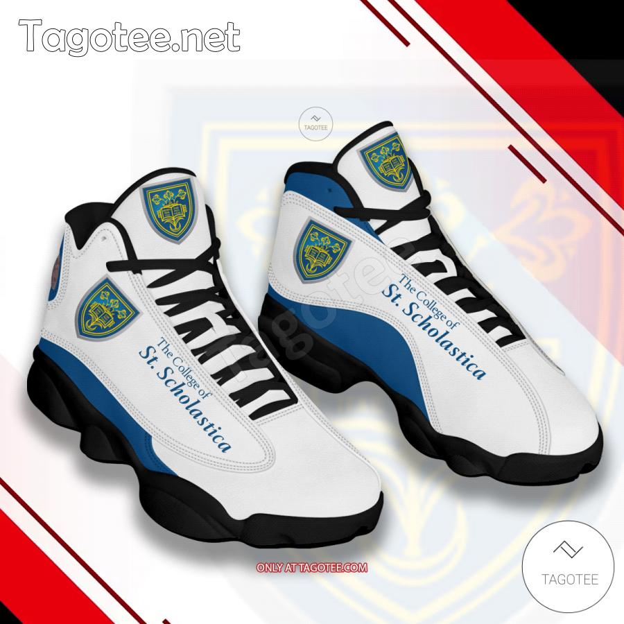The College of Saint Scholastica Logo Air Jordan 13 Shoes - BiShop