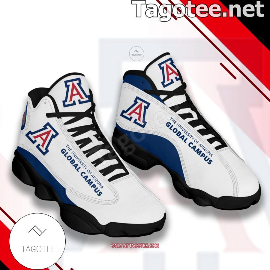 University of Arizona Global Campus Air Jordan 13 Shoes - BiShop