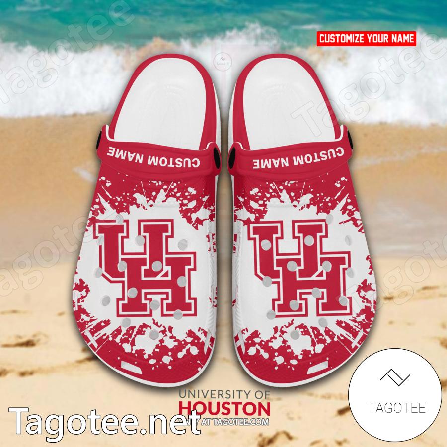 University of Houston Crocs Clogs Tagotee