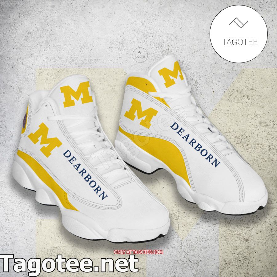 University of Michigan-Dearborn Air Jordan 13 Shoes - BiShop a