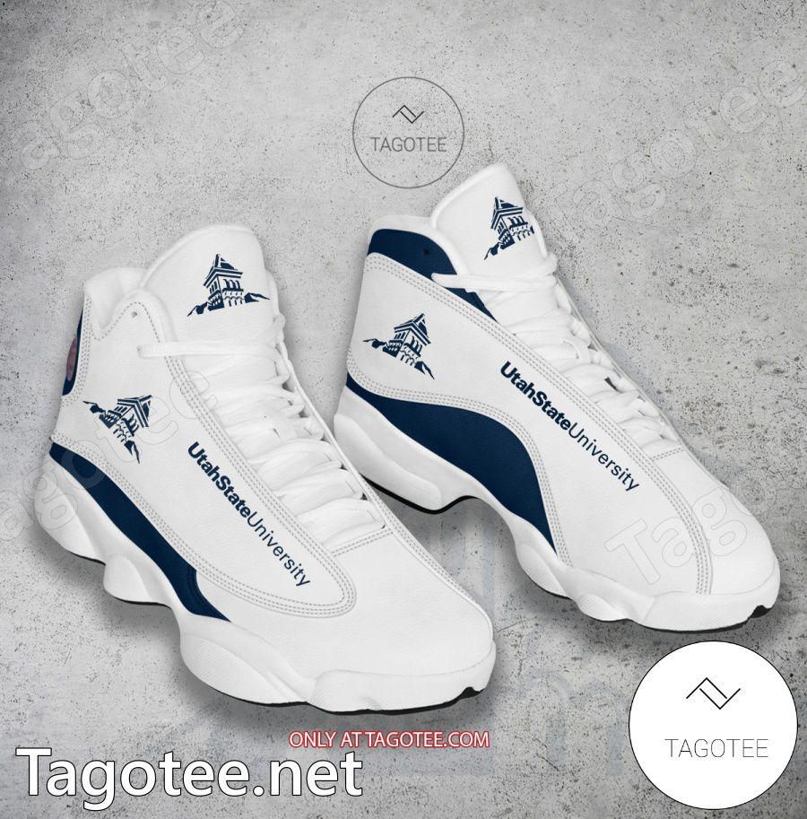 Utah State University Air Jordan 13 Shoes - EmonShop