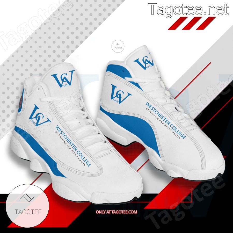 Westchester College of Nursing & Allied Health Logo Air Jordan 13 Shoes - EmonShop a
