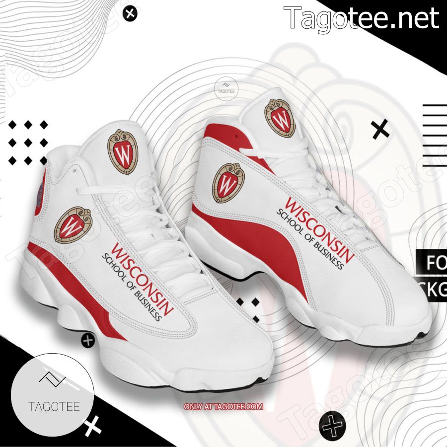 Wisconsin School of Business Logo Air Jordan 13 Shoes - EmonShop a