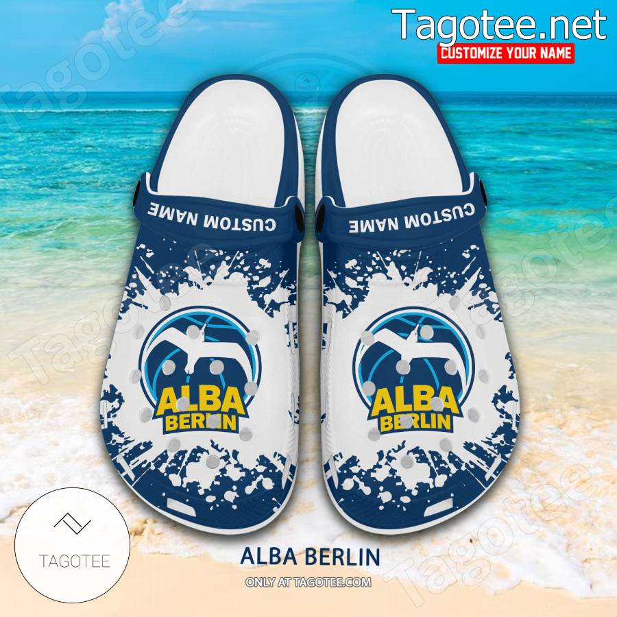 Alba Berlin Logo Crocs Clogs - EmonShop a