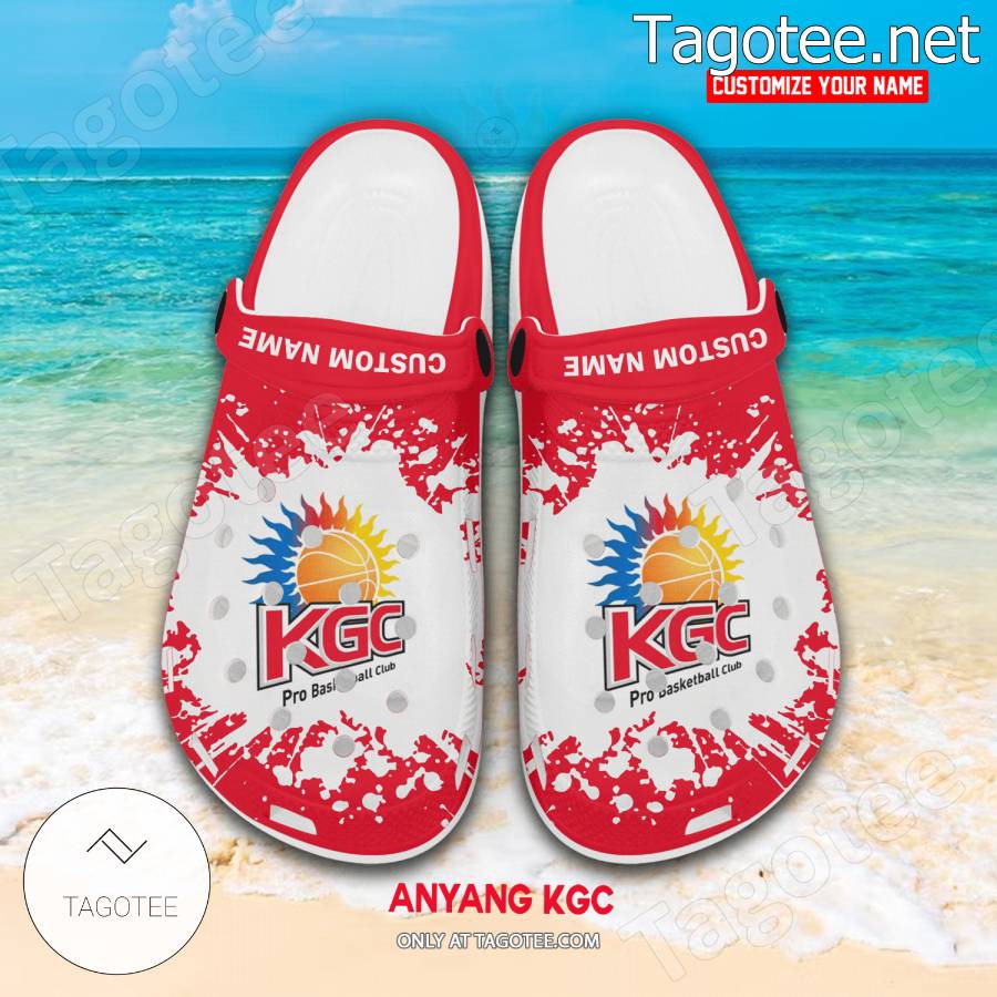 Anyang KGC Logo Crocs Clogs - EmonShop a
