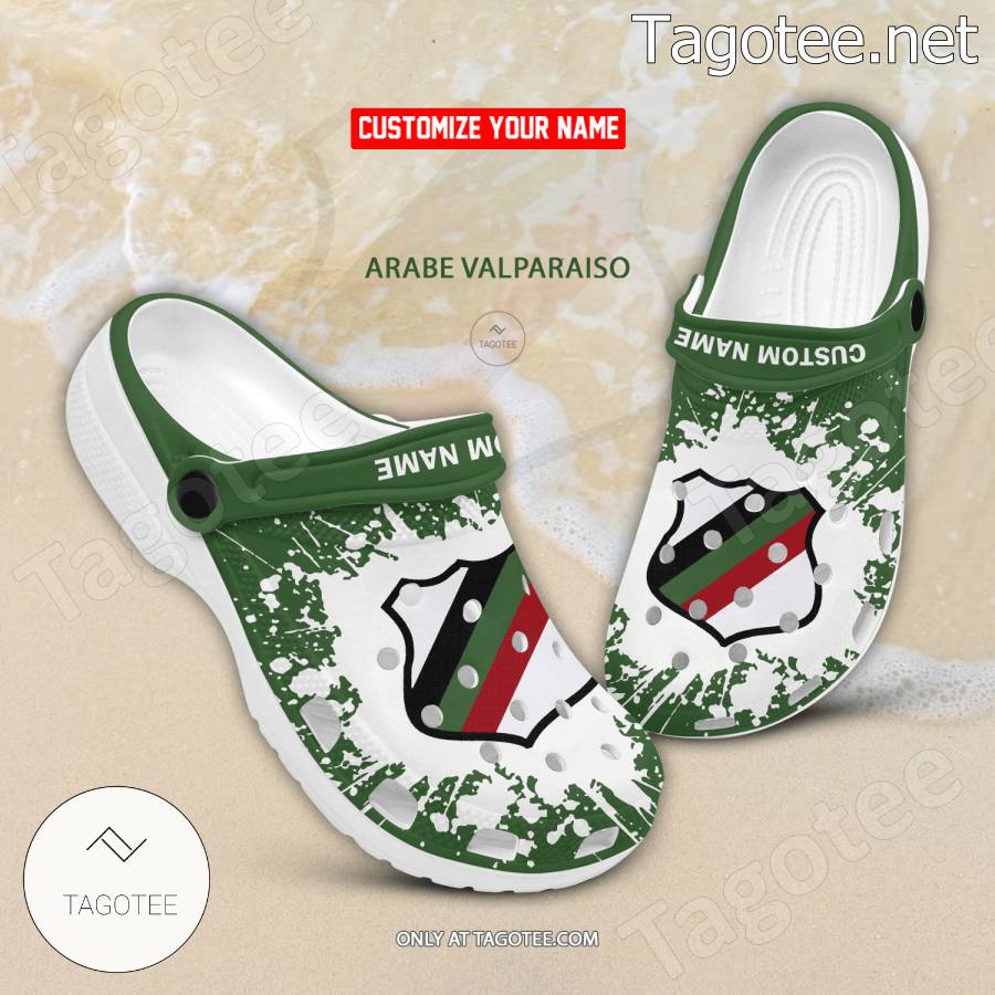 Arabe Valparaiso Logo Crocs Clogs - EmonShop