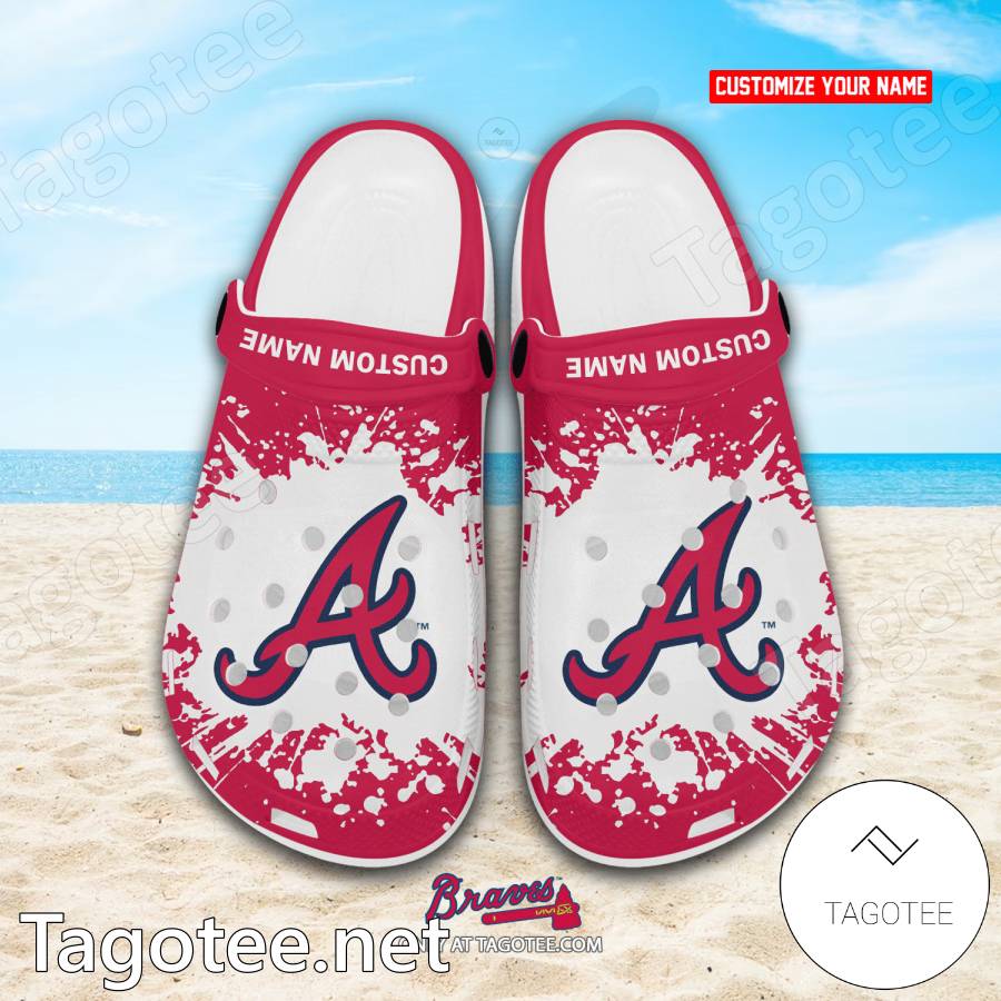 Atlanta Braves Custom Crocs Clogs - EmonShop - Tagotee