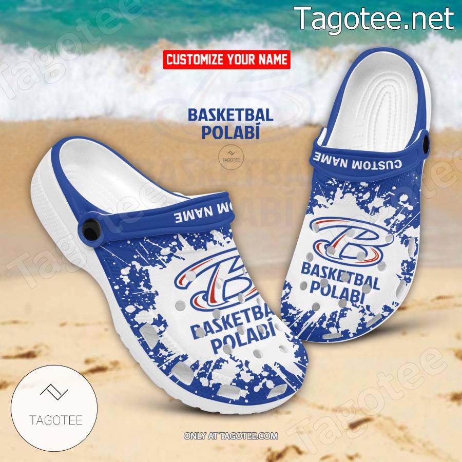 Basketbal Polabi Logo Crocs Clogs - EmonShop