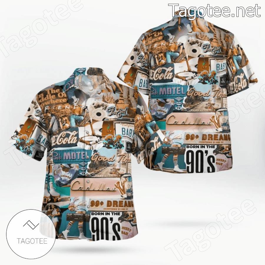 Born In The 90's Hawaiian Shirt - Tagotee