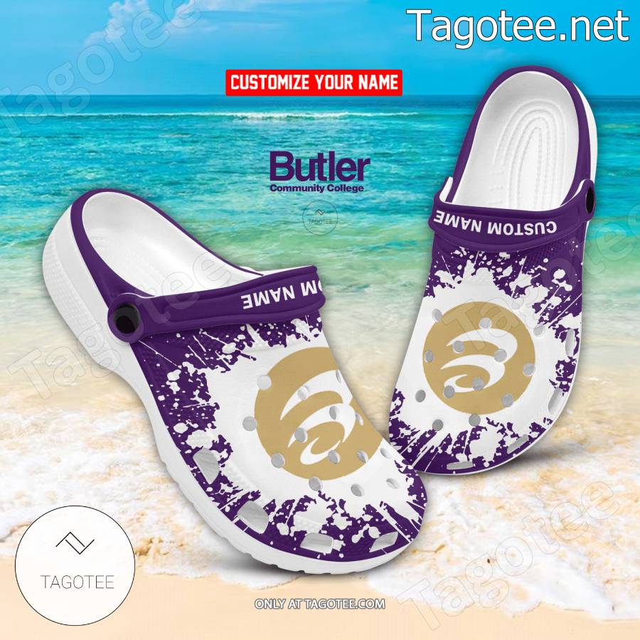 Butler Community College Custom Crocs Clogs - BiShop a
