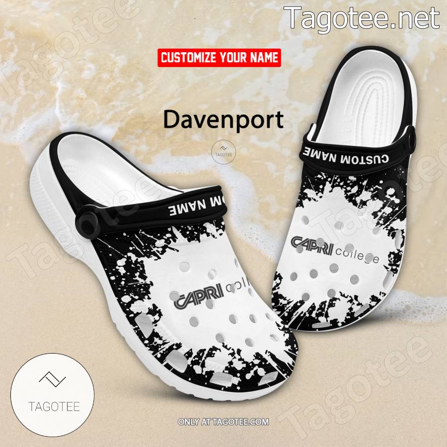 Capri College-Davenport Custom Crocs Clogs - BiShop