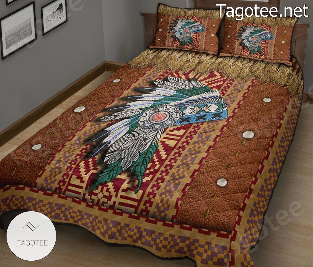Chief Hat Native Bedding Set a