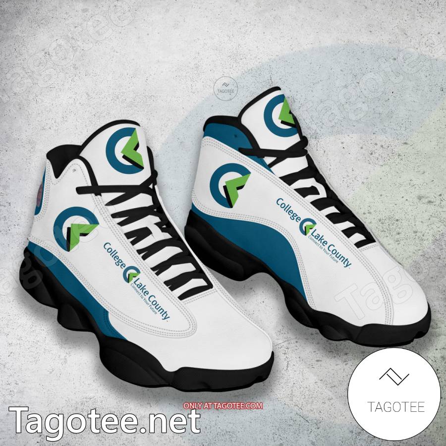 College of Lake County Air Jordan 13 Shoes - BiShop