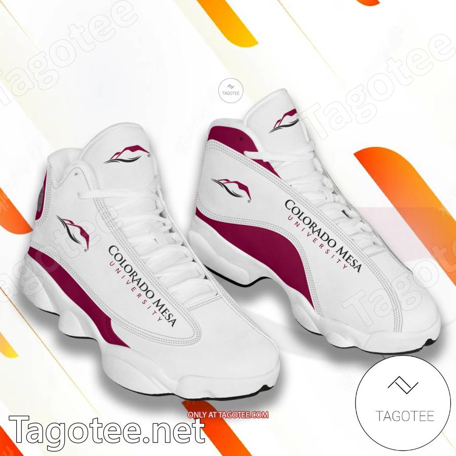 Colorado Mesa University Air Jordan 13 Shoes - BiShop a