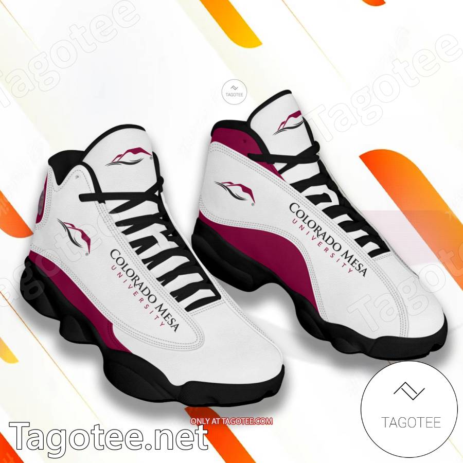 Colorado Mesa University Air Jordan 13 Shoes - BiShop