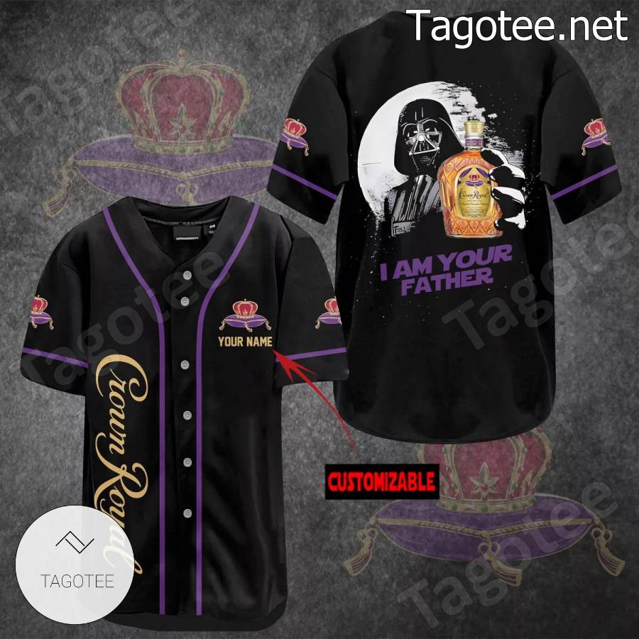 Purple Crown Royal Baseball Jersey Shirt Crown Royal Baseball 